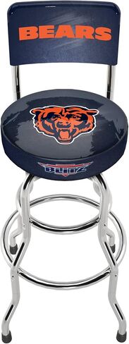 ARCADE1UP NFL Blitz High Back Stool with Adjustable Height and Swiveling Padded Seat (Buffalo Bills) in Saudi Arabia