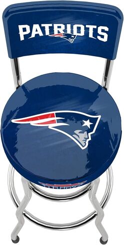 ARCADE1UP NFL Blitz High Back Stool with Adjustable Height and Swiveling Padded Seat (Buffalo Bills) in Saudi Arabia