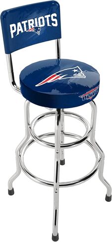 ARCADE1UP NFL Blitz High Back Stool with Adjustable Height and Swiveling Padded Seat (Buffalo Bills) in Saudi Arabia