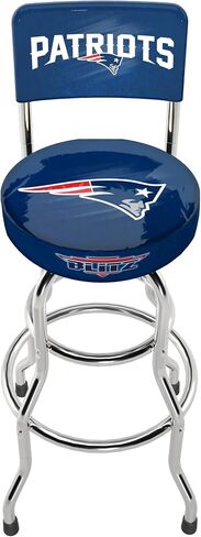 ARCADE1UP NFL Blitz High Back Stool with Adjustable Height and Swiveling Padded Seat (Buffalo Bills) in Saudi Arabia