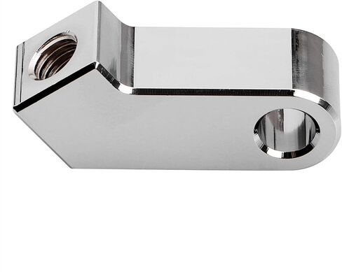 Chrome Headlight Lamp Mount Bracket Universal Motorcycle Motorbike Headlight Mounting Block for Harley Sportster Touring Choppers Cafe Racer in Saudi Arabia