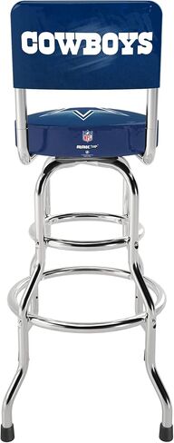 مقعد ARCADE1UP NFL Blitz عالي الظهر مع ارتفاع قابل للتعديل ومقعد مبطن دوار (فواتير الجاموس) in Kuwait