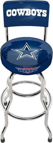 مقعد ARCADE1UP NFL Blitz عالي الظهر مع ارتفاع قابل للتعديل ومقعد مبطن دوار (فواتير الجاموس) in Kuwait