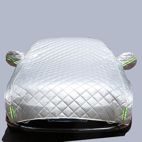 Car Cover Against Hail, Windshield Hail Protector Car Cover, Thicken Hail Cover for SUV, Hail Blanket,Dustproof Snowproof for Sedan and Hatchback (Silver,Sedan) in Saudi Arabia