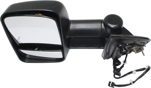 Towing Mirror Power Manual Folding Heated Textured Replacement For Chevy Silverado 1500 | For GMC Sierra 1500 2014 | For GMC Sierra 2500 HD/3500 HD 2015-2019 (Driver side) in Saudi Arabia