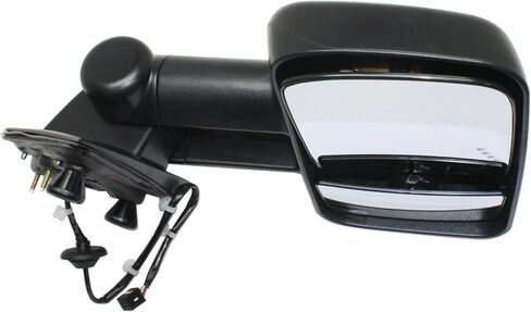 Towing Mirror Power Manual Folding Heated Textured Replacement For Chevy Silverado 1500 | For GMC Sierra 1500 2014 | For GMC Sierra 2500 HD/3500 HD 2015-2019 (Driver side) in Kuwait