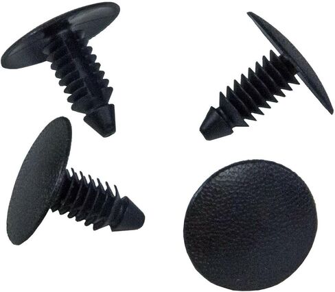 for Explorer 13-19 for Focus 08-11 for Fusion 06-20 for MKS 09-16 for MKZ 07-20 for Mustang 15-20 for Taurus 10-19 for Zephyr 06 Trunk Lid Trim Retainer Push Pin Nylon Black in Saudi Arabia