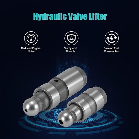 16PCS 11337549632+11337549633 (Intake+Exhaust) Hydraulic Valve Lifter (1.6L L4) Compatible with 2005-2016 Mini Cooper Clubman Cabrio Coupe Roadster Countryman Paceman R55 R57 R58 R59 R60 R61 in Saudi Arabia