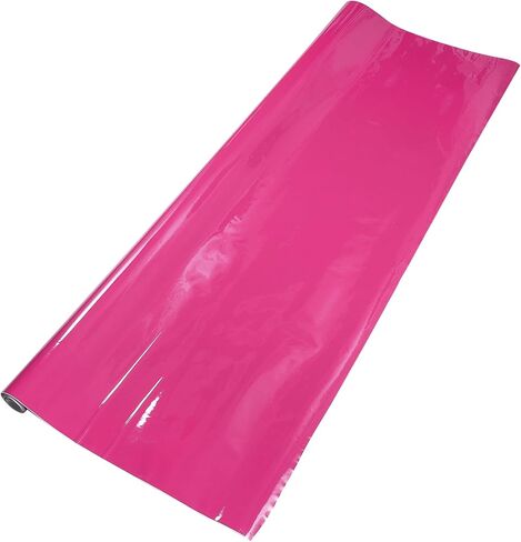 Motoforti Rose Red Protective Car Wrap Film 213x152cm(7ft x 5ft) Exterior Interior Vinyl Wrap Cover 5.5 Mil PVC 1 Pcs Universal in Saudi Arabia