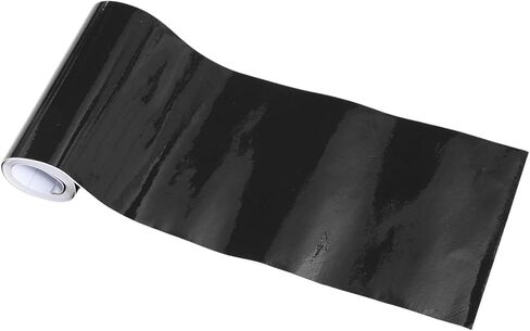 فيلم Wrap Wrap Black Protective Car 0.33ft × 59.84inch الغلاف الخارجي الداخلي لغطاء الفينيل 5.5mil 1 PC PVC Universal in Kuwait