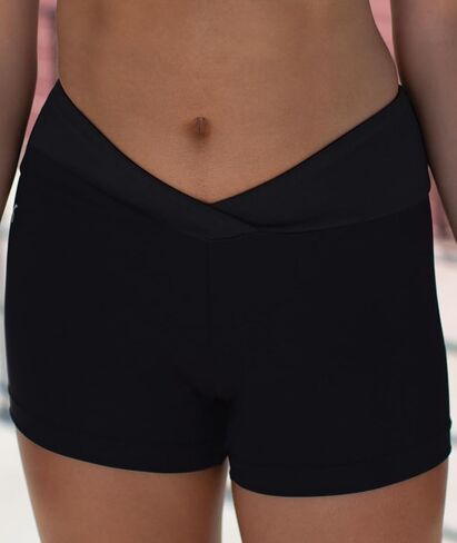 شورتات رياضية لـ Cheer V-Waist للفتيات-شورتات تجريب ناعمة عالية in Saudi Arabia