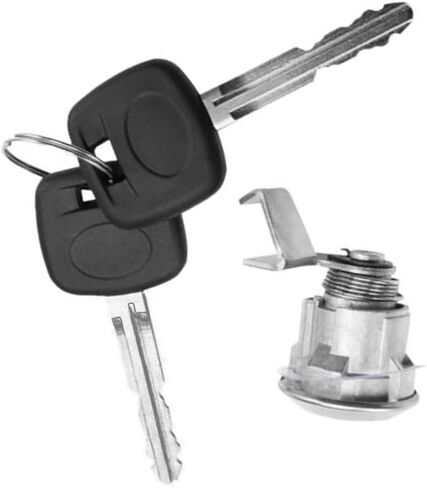 Fuel Lid Door Gas Lock with Keys, 1991-1995 Compatible with Toyota 4Runner, 1pc 69058-35180 in Saudi Arabia