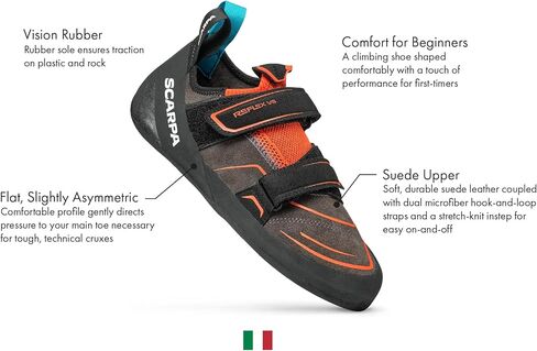 Scarpa Men Reflex vs Rock Rock Climbing Shoes لصالة الألعاب الرياضية والرياضة in Saudi Arabia