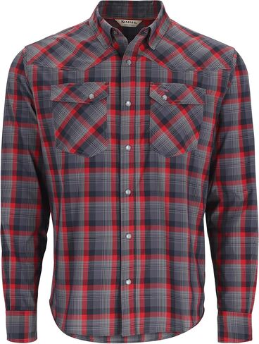 Simms Men's Challenger Long Sleeve Shirt in Saudi Arabia