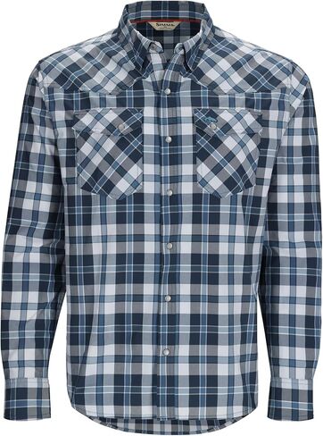 Simms Men's Challenger Long Sleeve Shirt in Saudi Arabia