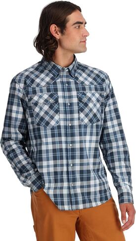 Simms Men's Challenger Long Sleeve Shirt in Saudi Arabia