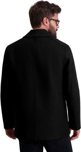Nautica Men's Peacoat Wool Blend Double Breasted Winter Coat in Saudi Arabia