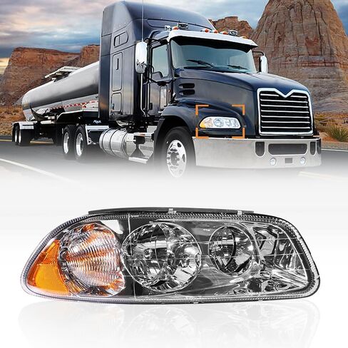 مصباح الأمامي مناسب لعام 1996-2007 Mack Vision Truck Dot/SAE معتمدة من جانب الركاب الأيمن in Kuwait