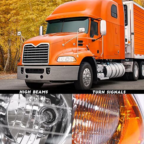 مصباح الأمامي مناسب لعام 1996-2007 Mack Vision Truck Dot/SAE معتمدة من جانب الركاب الأيمن in Kuwait
