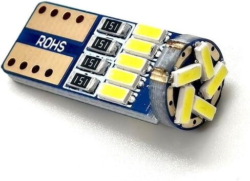 خريطة تصفيف السيارة باب القراءة مصباح المصباح الذيل المصباح الأبيض T10 15 SMD 4014 رقائق LED W5W 194 DC 12V 200PCS (اللون: 28000mAh) in Saudi Arabia