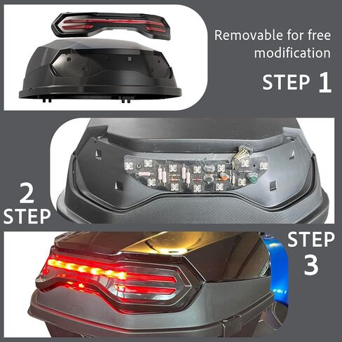 35L Motorcycle Top Case, Motorcycle Top Case Tail Box Carrier Case Waterproof Trunk Luggage Lockable withUniversal Mounting for Helmet Luggage (Matte Black) in Saudi Arabia