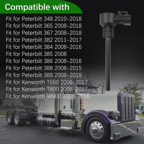 N9267001 S23845 Coolant Level Sensor Fit for 2008-2019 Peterbilt 382 348 365 367 384 385 386 388 389 for Kenworth T660 T800 W900 Replace 904-7631 RP31640002 9047631 kz359001 in Saudi Arabia