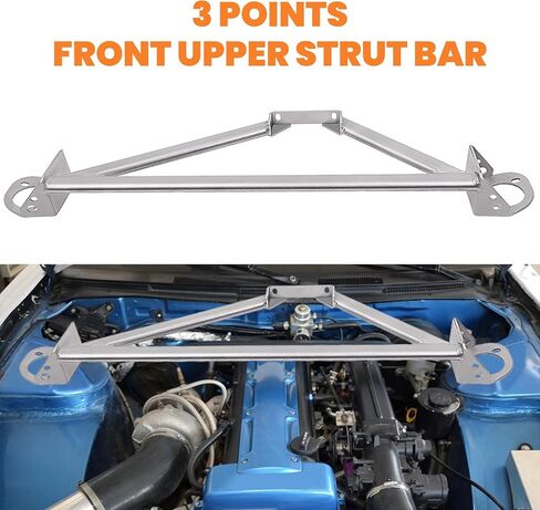 MaxPeedingRods Front Strut Bar Brace Kit لـ Honda Civic eg ek ej 1992-2000 لـ Honda Crx del Sol 1992-1997 for Integra 1995-2001 in Kuwait