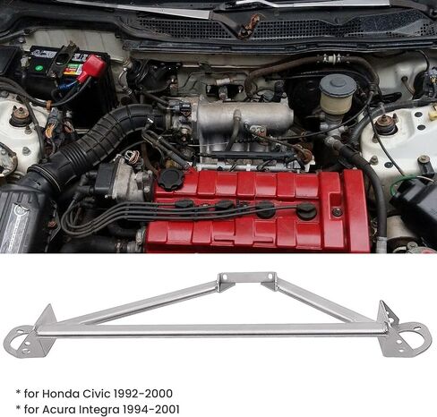 MaxPeedingRods Front Strut Bar Brace Kit لـ Honda Civic eg ek ej 1992-2000 لـ Honda Crx del Sol 1992-1997 for Integra 1995-2001 in Kuwait