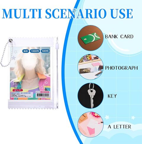 Giantree Star Sweet Candy Photocard Holder ، KPOP Photocard Holder -chain ، سلسلة مفاتيح بطاقة Photo Card Poft in Saudi Arabia
