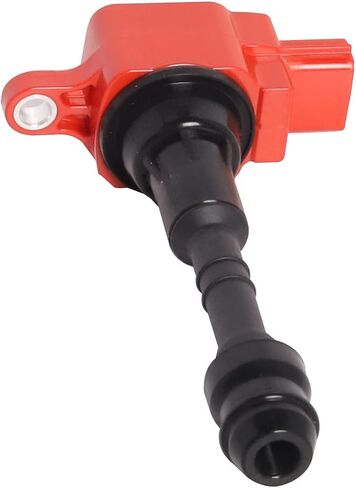 ENA Set of 8 Red Ignition Coil with 8 Platinum Spark Plug Compatible with Infiniti Nissan QX56 Armada Titan 5.6L V8 in Saudi Arabia