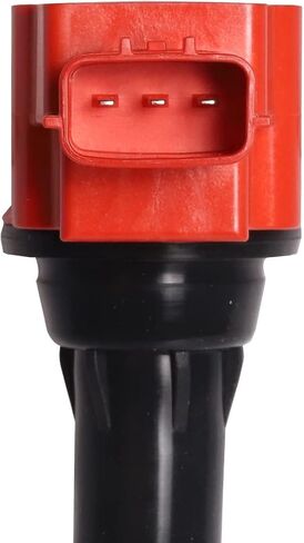 ENA Set of 8 Red Ignition Coil with 8 Platinum Spark Plug Compatible with Infiniti Nissan QX56 Armada Titan 5.6L V8 in Saudi Arabia