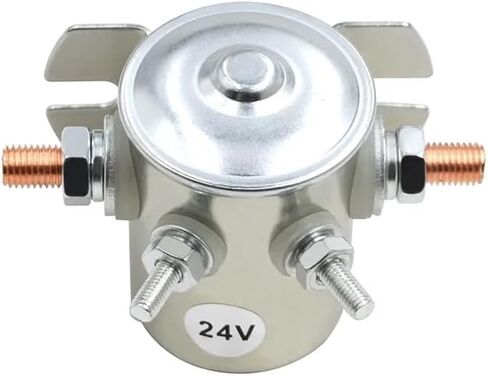 ترحيل الملف اللولبي المستمر 24063 24V للعربات ، وينش ، مارين في Rush Heavy Duty SPST 1114208 1114218 5117340 SWX88 in Kuwait