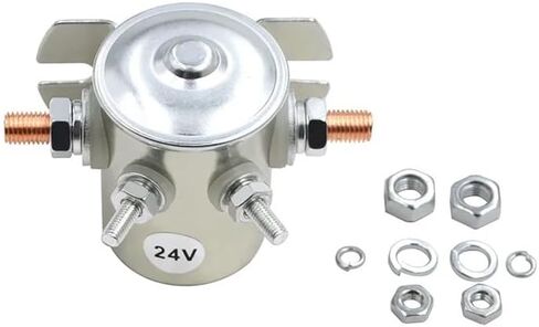 ترحيل الملف اللولبي المستمر 24063 24V للعربات ، وينش ، مارين في Rush Heavy Duty SPST 1114208 1114218 5117340 SWX88 in Kuwait