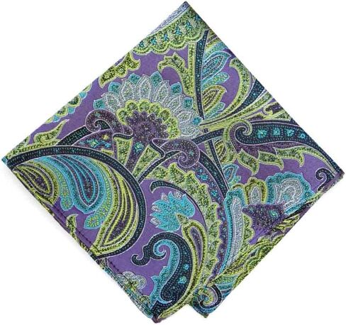 Tiemart Regent Morris Neckwear (الرقيب الأرجواني Paisley) in Saudi Arabia