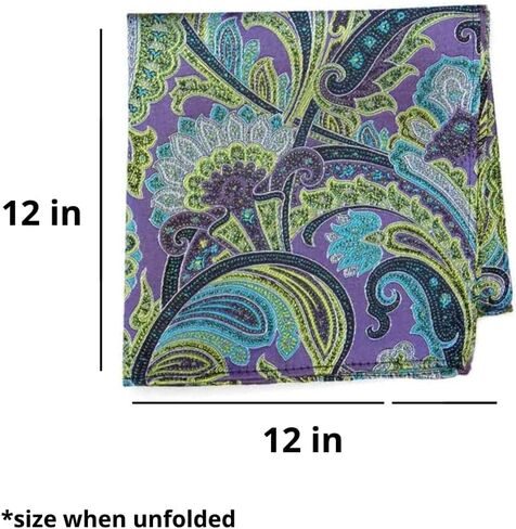 Tiemart Regent Morris Neckwear (الرقيب الأرجواني Paisley) in Saudi Arabia