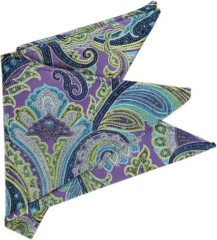 Tiemart Regent Morris Neckwear (الرقيب الأرجواني Paisley) in Saudi Arabia
