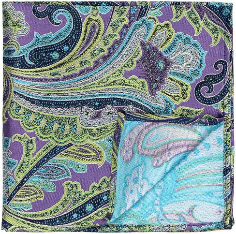 Tiemart Regent Morris Neckwear (الرقيب الأرجواني Paisley) in Saudi Arabia