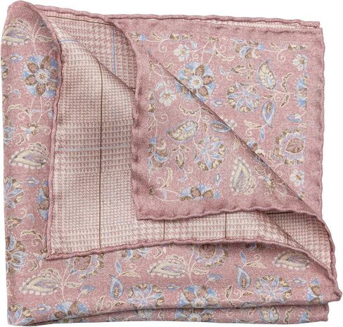 Elizabetta Men's Italian 100 ٪ Silk Pocket Fanshares - 16.5 " - HEMS مدفوقة باليد in Kuwait