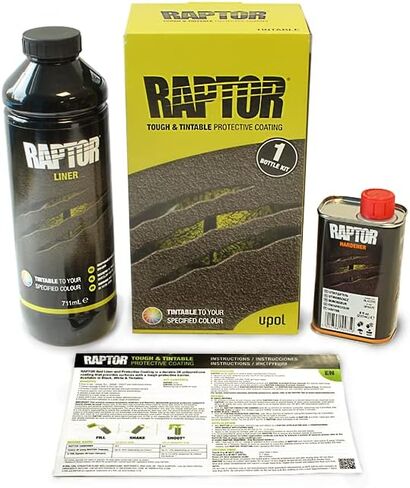 1 Liter RAPTOR Kit Black NR in Saudi Arabia