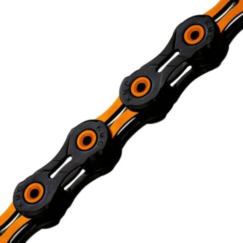 سلسلة KMC 10-Speed ​​DLC10 عالية الأداء، باللون الأخضر، للطرق/الجبال/الحصى؛ متوافق مع Shimano وSRAM وCampagnolo، 116 رابطًا، يتضمن الرابط المفقود in Saudi Arabia