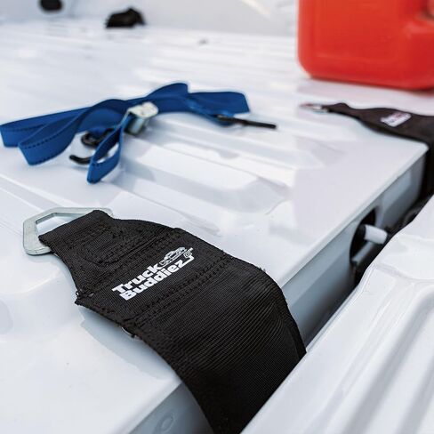 Truck Buddiez EZ Bed Anchor 2pk– Easily Secures Your Ratchet Straps, Tie Downs, or Cargo Straps to Your Truck Bed Tailgate in Seconds! Patent Pending in Kuwait