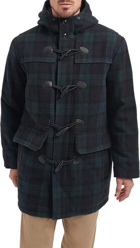 Tommy Hilfiger Men's Wool Blend Coat Mid-Length Toggle Coat in Saudi Arabia