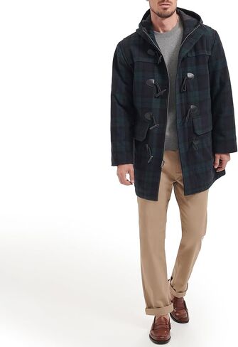 Tommy Hilfiger Men's Wool Blend Coat Mid-Length Toggle Coat in Saudi Arabia