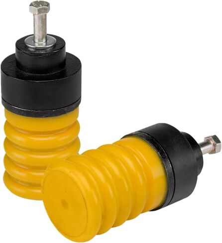 SuperSprings SSF-403-54 ، SumoSprings Front Solo لجيب Wrangler JK ، الزوج الأيسر/الأيمن ، 1400 (LB) عند ضغط 50 ٪ ، مصنوع في الولايات المتحدة الأمريكية ، الأصفر in Saudi Arabia