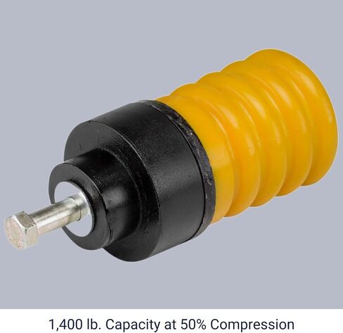 SuperSprings SSF-403-54 ، SumoSprings Front Solo لجيب Wrangler JK ، الزوج الأيسر/الأيمن ، 1400 (LB) عند ضغط 50 ٪ ، مصنوع في الولايات المتحدة الأمريكية ، الأصفر in Saudi Arabia