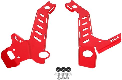 Compatible with CRF450L CRF450RL CRF450X 2019-2024 Radiator Support Braces Motorcycle Accessories Off Road Dirt Bike Aluminum Side Radiator Guards Radiator Braces(Red) in Saudi Arabia