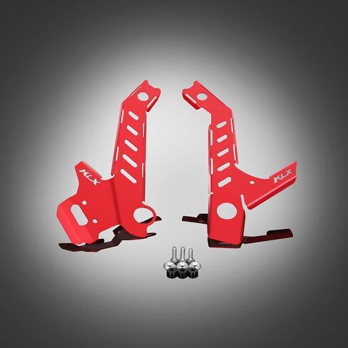 Compatible with CRF450L CRF450RL CRF450X 2019-2024 Radiator Support Braces Motorcycle Accessories Off Road Dirt Bike Aluminum Side Radiator Guards Radiator Braces(Red) in Saudi Arabia