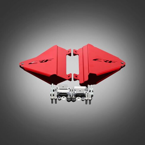 Compatible with CRF450L CRF450RL CRF450X 2019-2024 Radiator Support Braces Motorcycle Accessories Off Road Dirt Bike Aluminum Side Radiator Guards Radiator Braces(Red) in Saudi Arabia