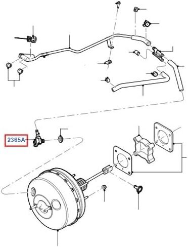 09-17 Ford F-150 OEM Brake Booster أحادي الاتجاه in Saudi Arabia