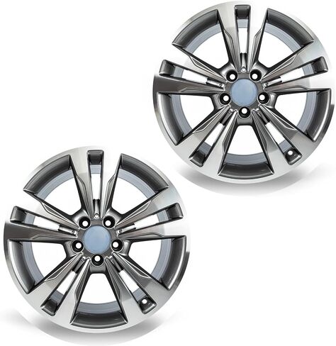 Set of 4 New 18-Inch Gun Grey Wheels 18x8.5 Alloy Wheel Rim for Mercedes Benz E350 E400 Rims OE Design Replacement in Saudi Arabia